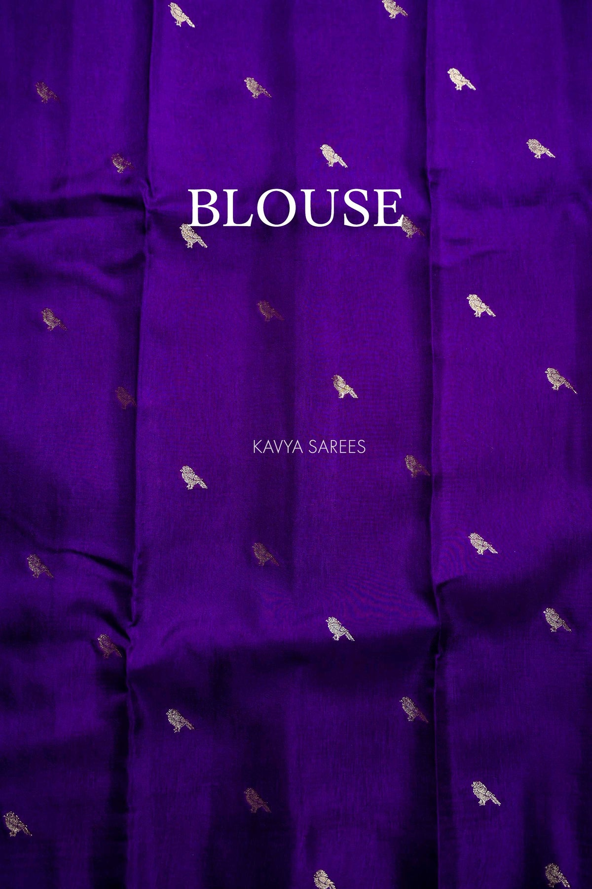 Rich Purple Fancy Vintage Saree with Golden Zari Border & Butti