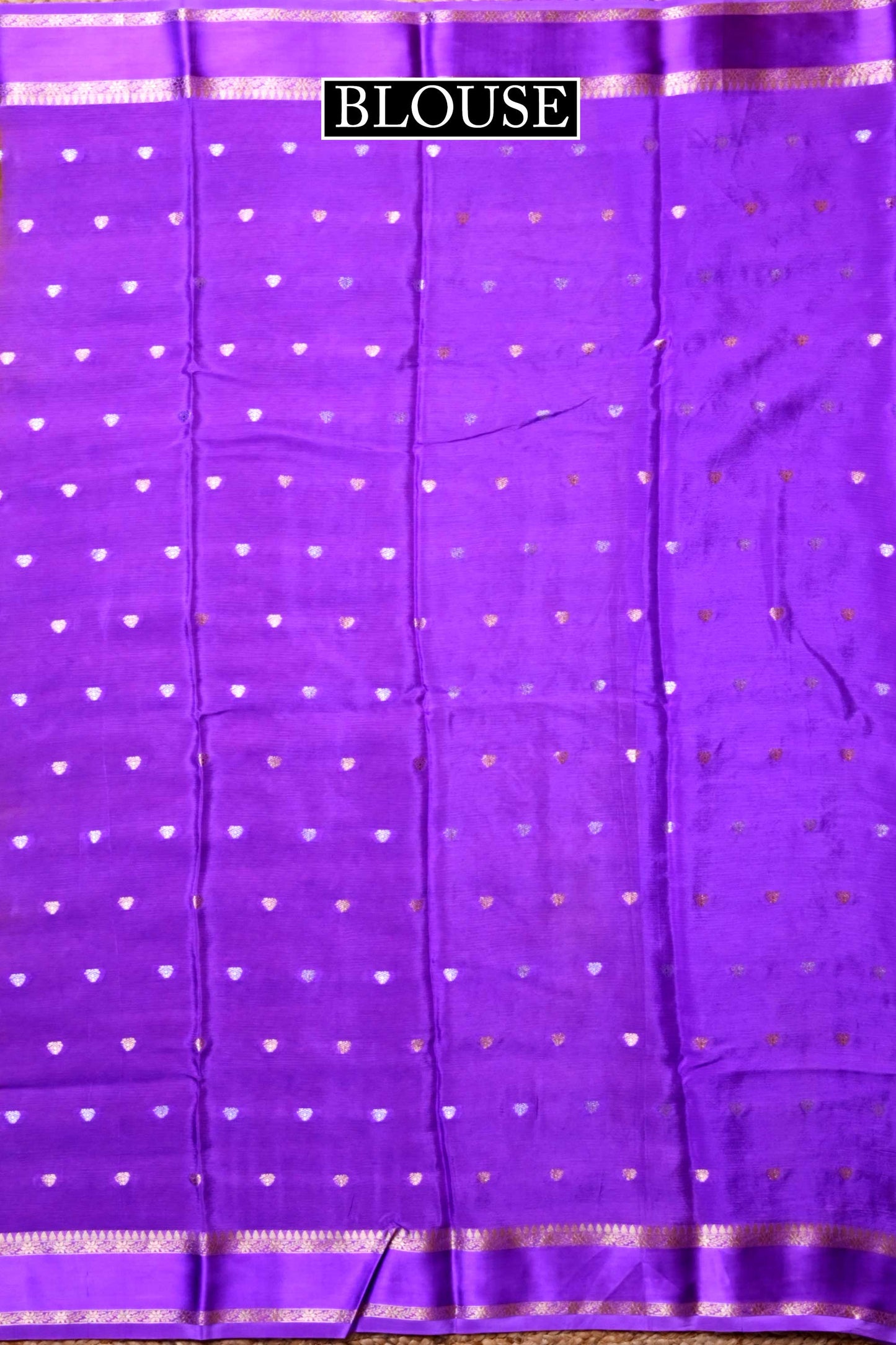 Crape silk saree