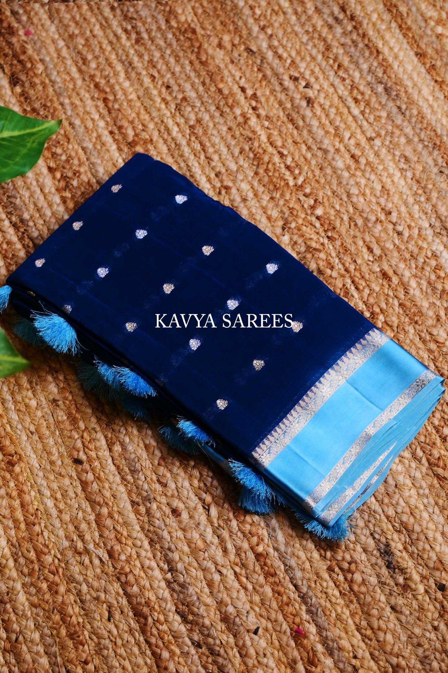 Crape silk saree