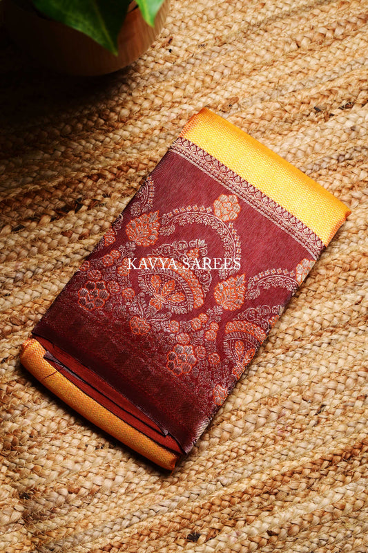 Pure Kanchi Pattu Silk Saree – Classic Temple Border with Rich Zari Work