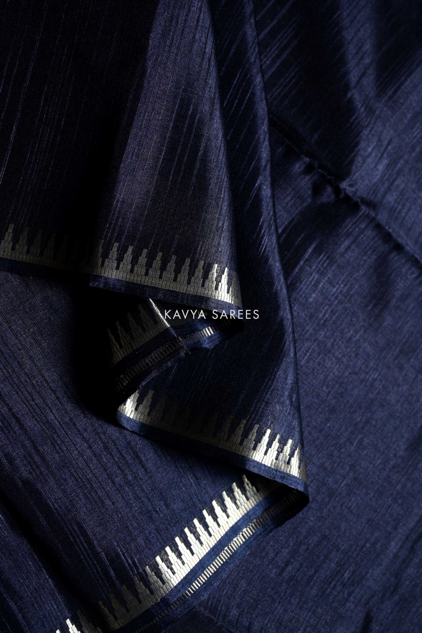 Elegant Black Plain Tussar Silk Saree with Traditional Zari Border