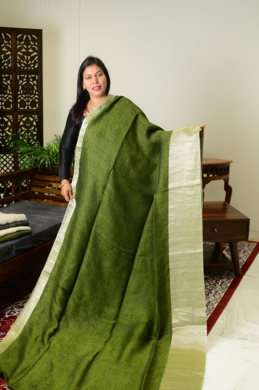 Raw silk saree