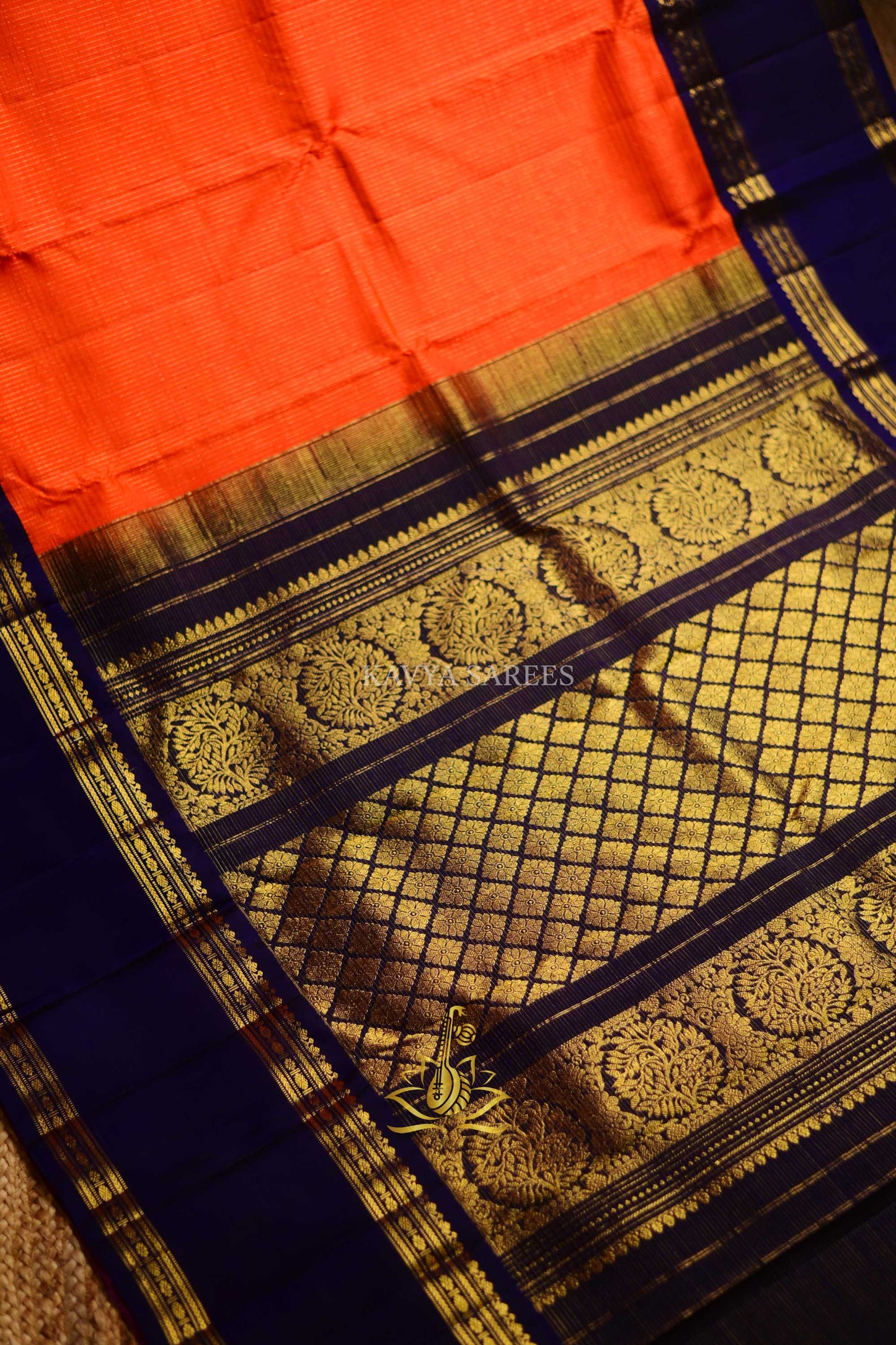 Classic Kanchi Pattu Silk Saree with Rich Zari Border